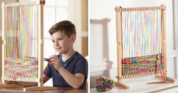 Tkáčsky stav pre šikovné deti od Melissa & Doug Melissa & Doug - Tkačský stav pre šikovné deti