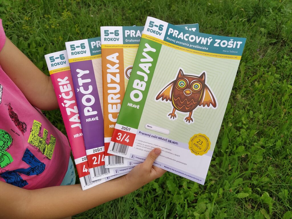 Predaj – pracovné zošity 2021-2022 pre materské školy