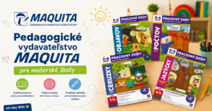 Pedagogické vydavateľstvo Maquita – pracovné zošity pre materské školy od roku 1998