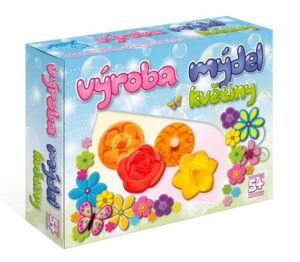 Výroba mydla - kvety