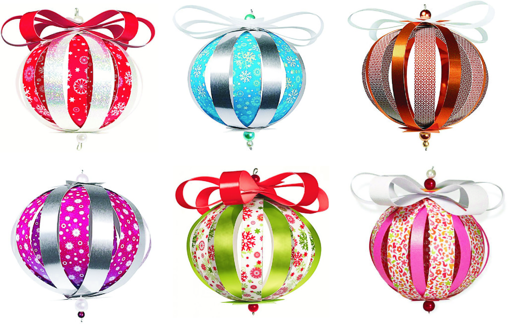 Vyrobte si krásne dekoratívne ozdoby gule