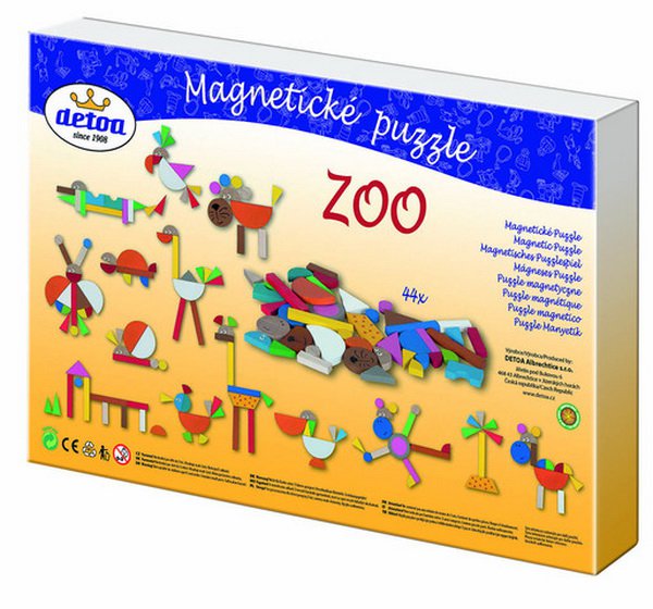 Magnetické dieliky – Dino a ZOO