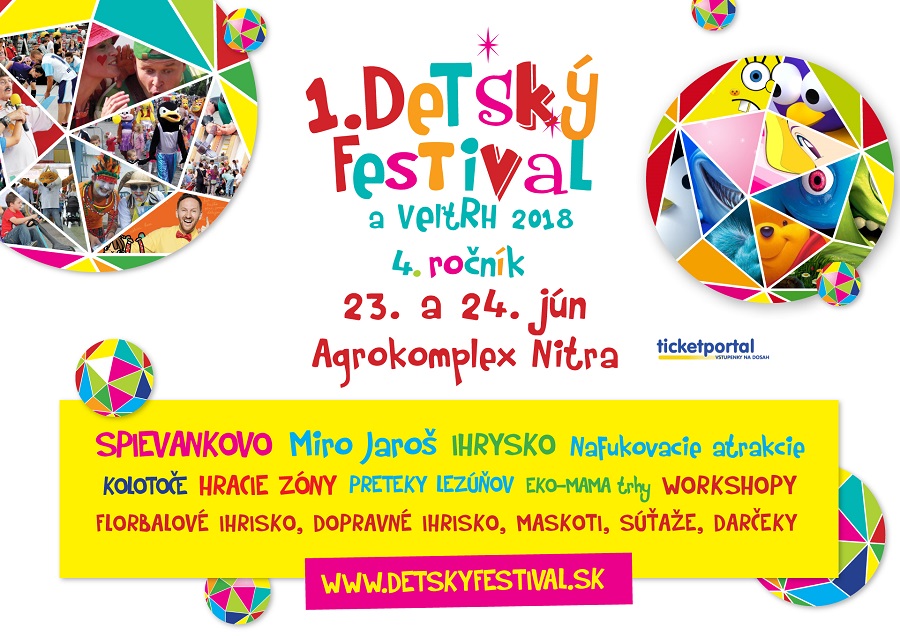 1. Detský festival a veľtrh 2018, Nitra