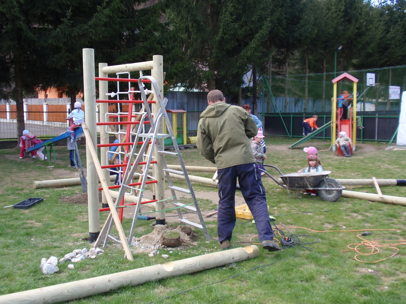 detske ihrisko MŠ Košecké Podhradie, 2010