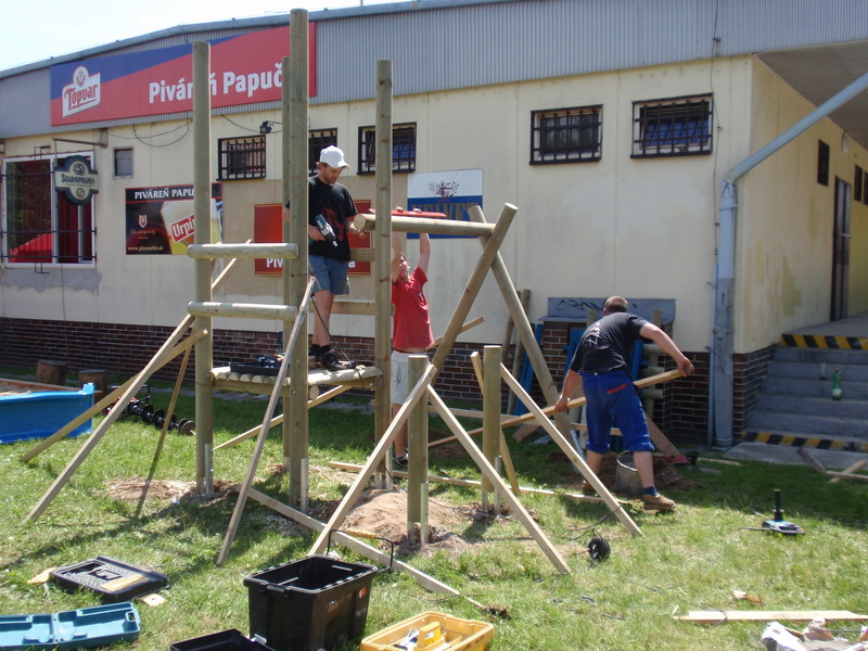 detske ihrisko Piváreň Papuča, Prievidza, 2010
