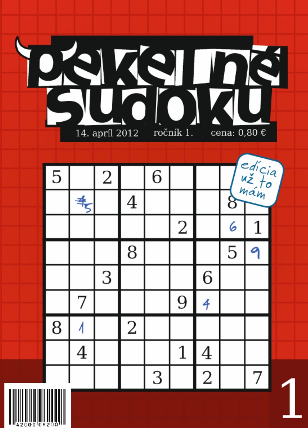 Pekelné sudoku, novinka s návodom