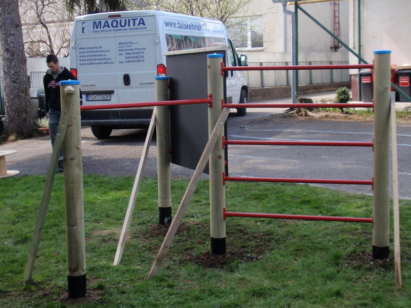 detske ihrisko MŠ Čachtice, 2011