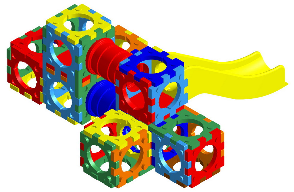 Plastové preliezačky ROTOCUBO
