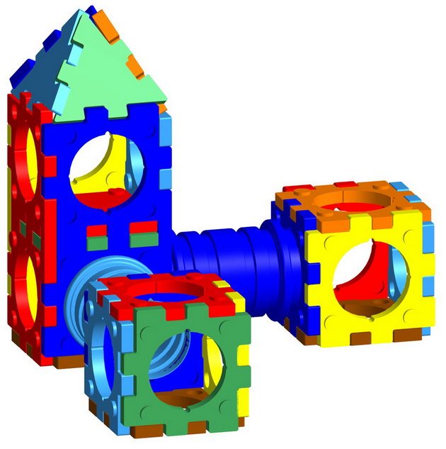 Plastové preliezačky ROTOCUBO