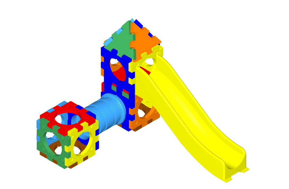 Plastové preliezačky ROTOCUBO