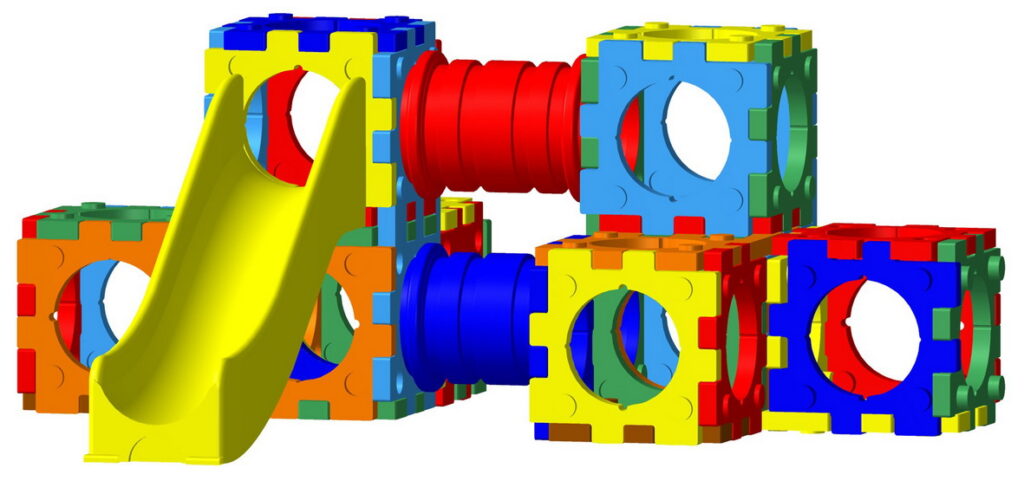 Plastové preliezačky ROTOCUBO