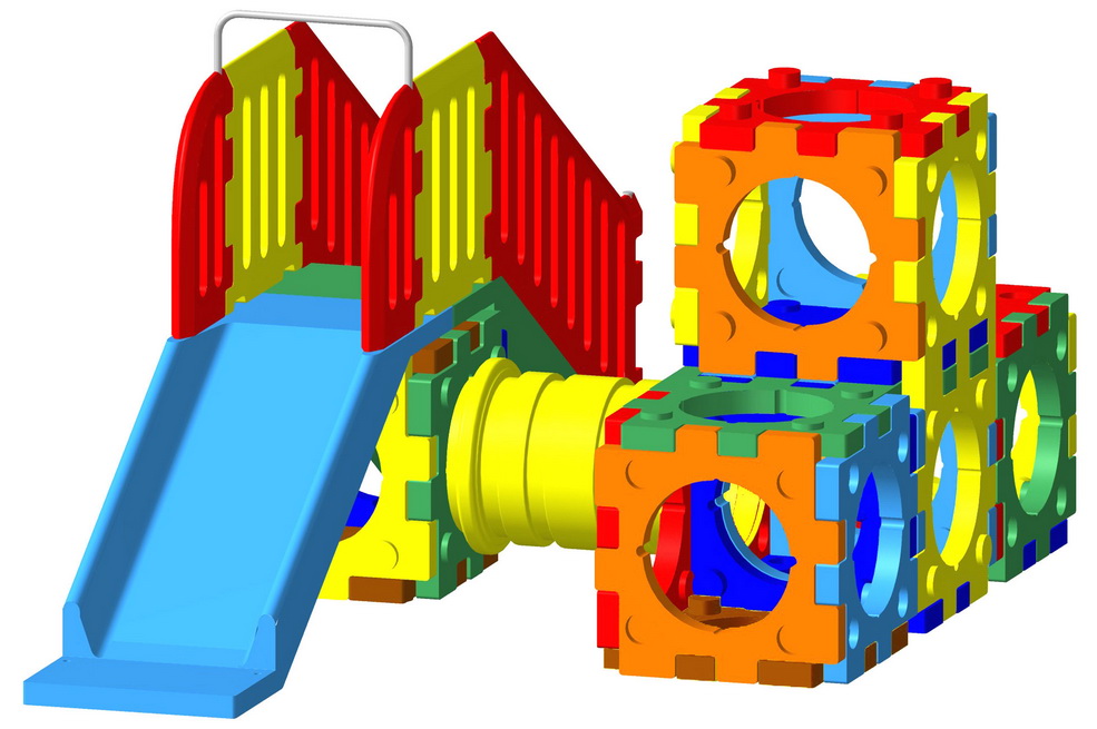 Plastové preliezačky ROTOCUBO