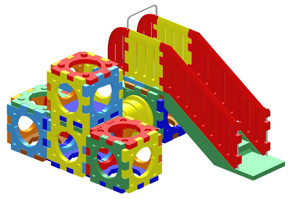 Plastové preliezačky ROTOCUBO