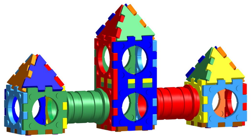 Plastové preliezačky ROTOCUBO Plastové preliezačky ROTOCUBO