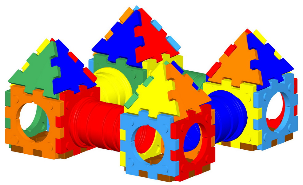 Plastové preliezačky ROTOCUBO