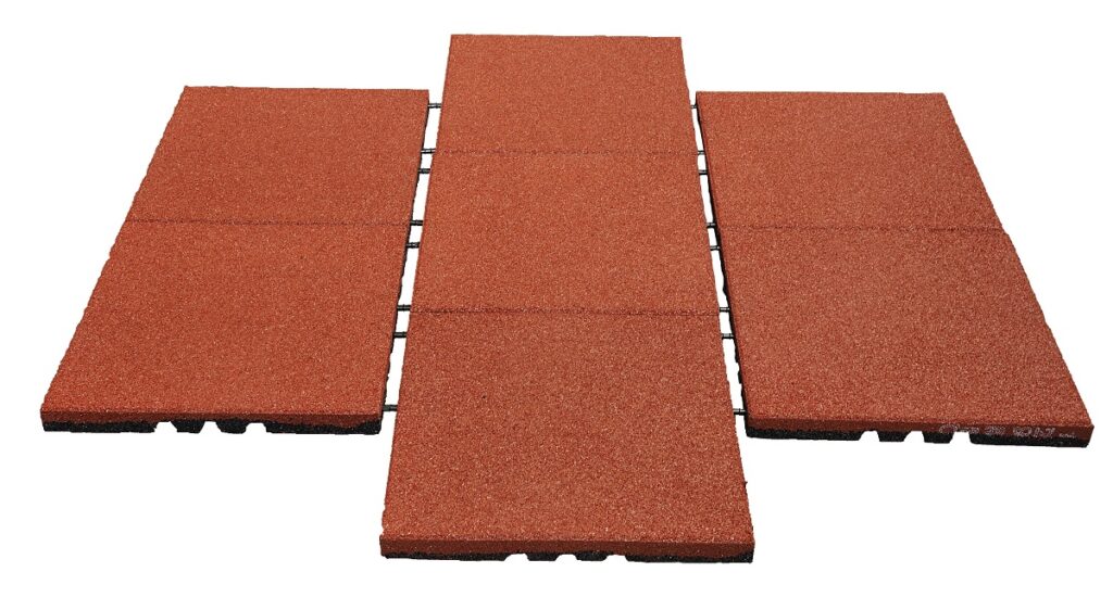 profilovaná gumová dlažba Easy