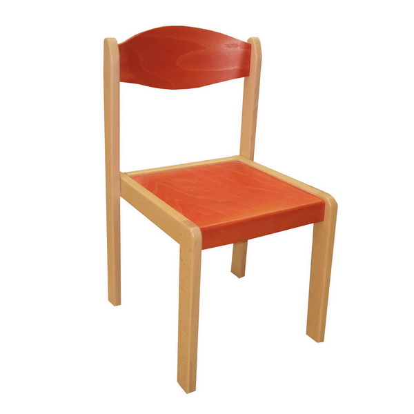 Stohovateľná stolička EMA MQT-EMA-0261 červená
