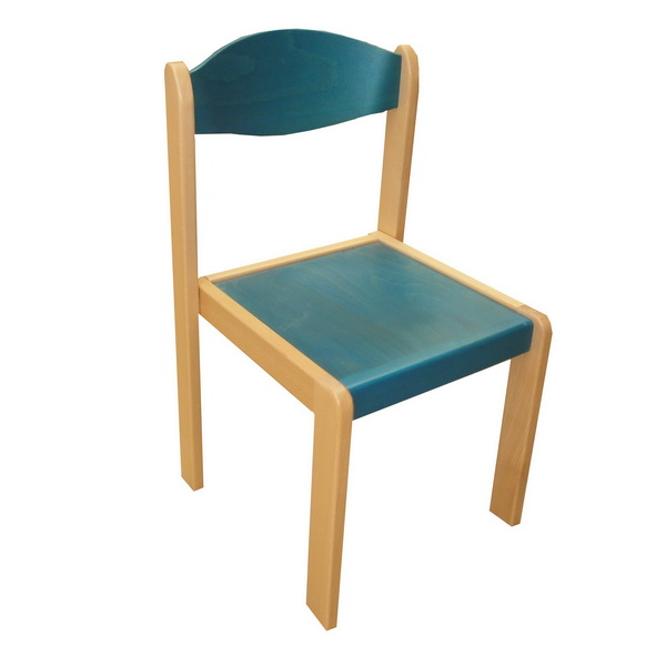 Stohovateľná stolička EMA MQT-EMA-0262 modrá