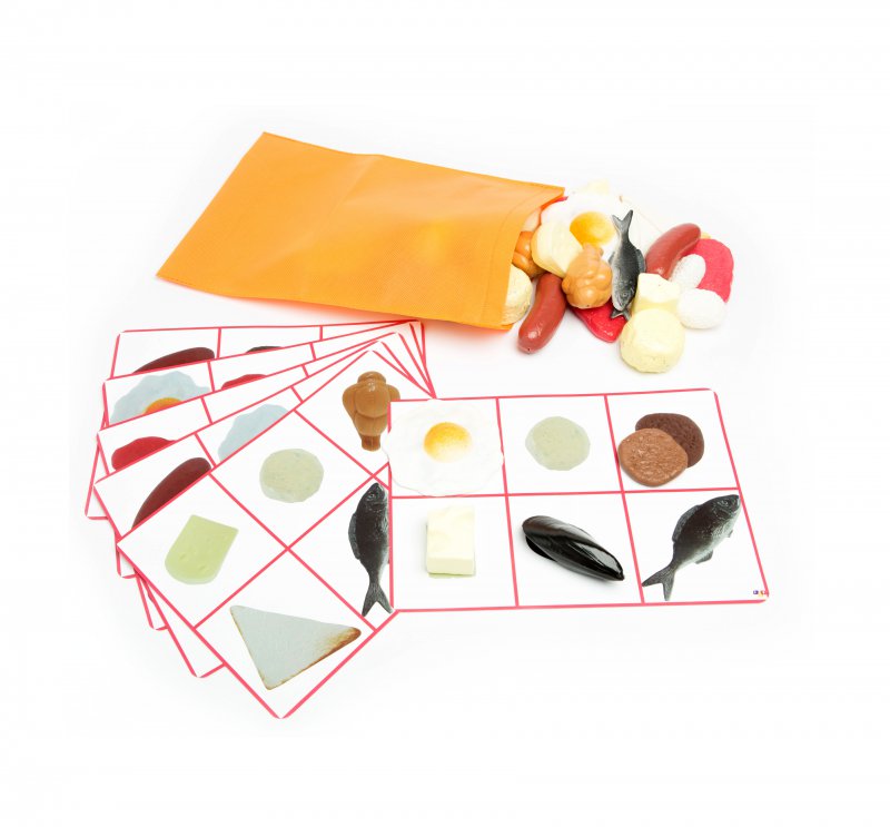 Taktilná hra - Mäso a syr