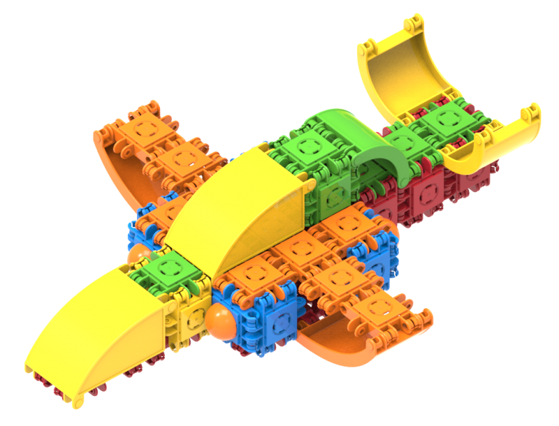 Stavebnice Clicformers sú konštrukčnou hračkou pre deti od 4 rokov