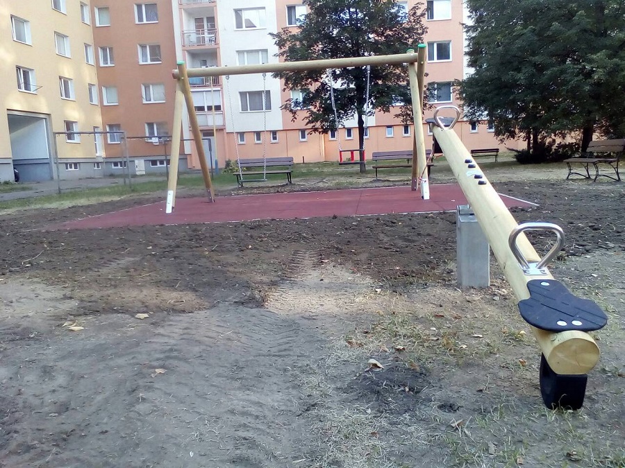 Detské ihrisko, sídlisko Sekčov, Prešov 2018