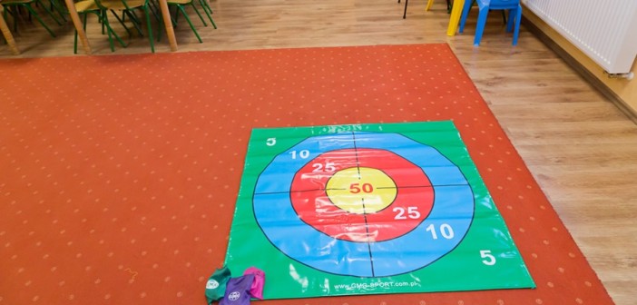 Mega hra podlahový hádzací terč a TIC-TAC-TOE