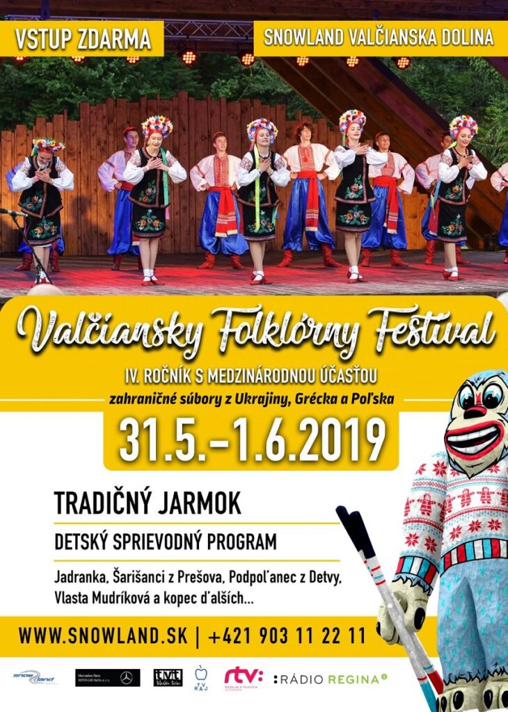 4.ročník viacgeneračného Valčianskeho folklórneho festivalu