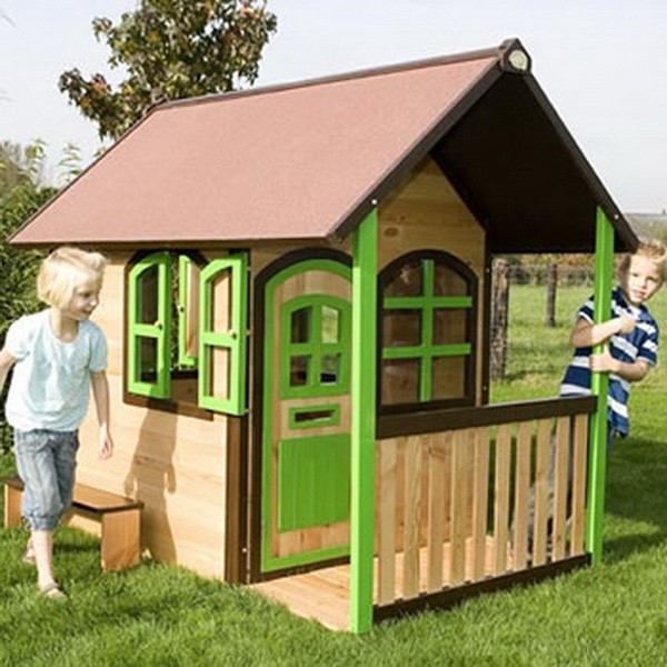 Drevené zahradné domčeky AXI pre deti