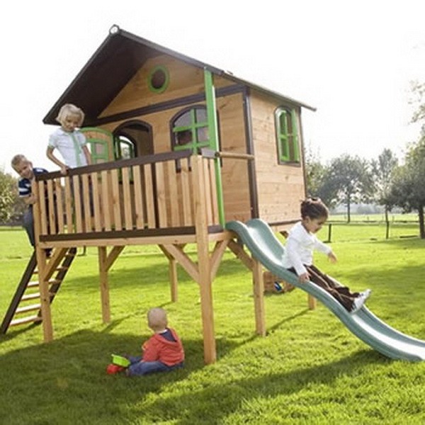Drevené zahradné domčeky AXI pre deti