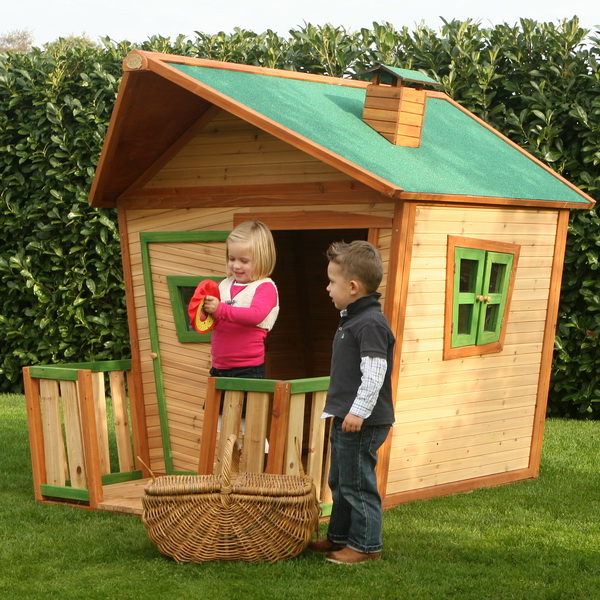 Drevené zahradné domčeky AXI pre deti