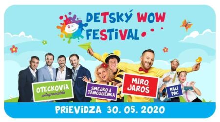 Prichádza 1. ročník WOW najzábavnejšieho detského festivalu