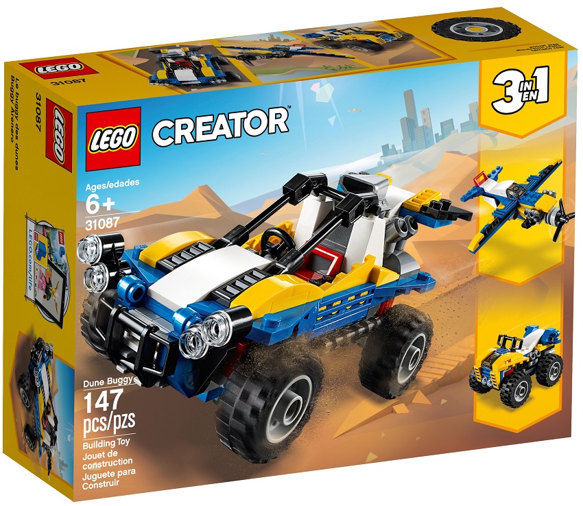 Lego Creator 31087 Púštna bugina 3v1, 147 ks