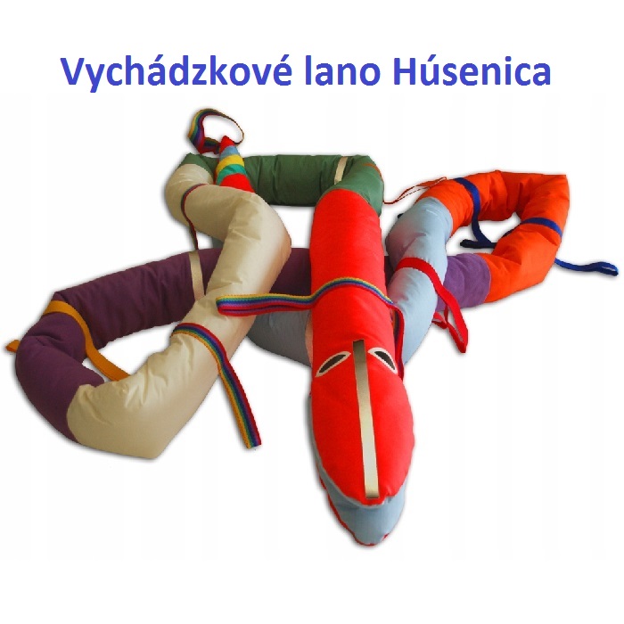 Vychádzkové lano Húsenica