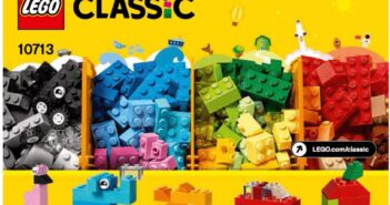Lego Classic 10713 Praktický kreatívny kufrík, 213 ks