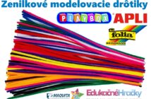 Ženilkové modelovacie drôtiky – Chenille Ženilkové modelovacie drôtiky - Chenille