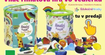 Vilac – Didaktická hmatová hra vo vedierku Vilac - Didaktická hmatová hra vo vedierku