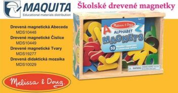 Melissa & Doug školské magnetické dieliky pre rozvoj fantázie Školské magnetické dieliky pre rozvoj fantázie