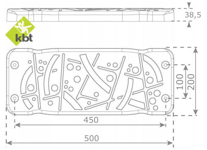 Hojdačka sedačka od 6 rokov Curve XL komplet sada, EN1176