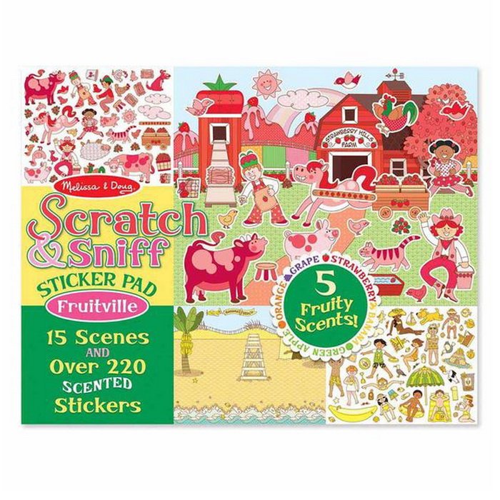 Melissa & Doug - Voňavé samolepky - Ovocie