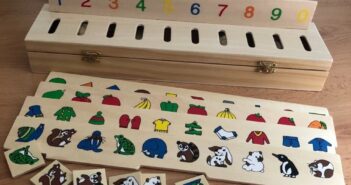 Montessori triediaci box na priraďovanie obrázkov Montessori triediaci box na priradzovanie obrázkov