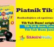 Piatnik Tik Tak Bum! - rozhodujúce sú správne slová a rýchle reakcie