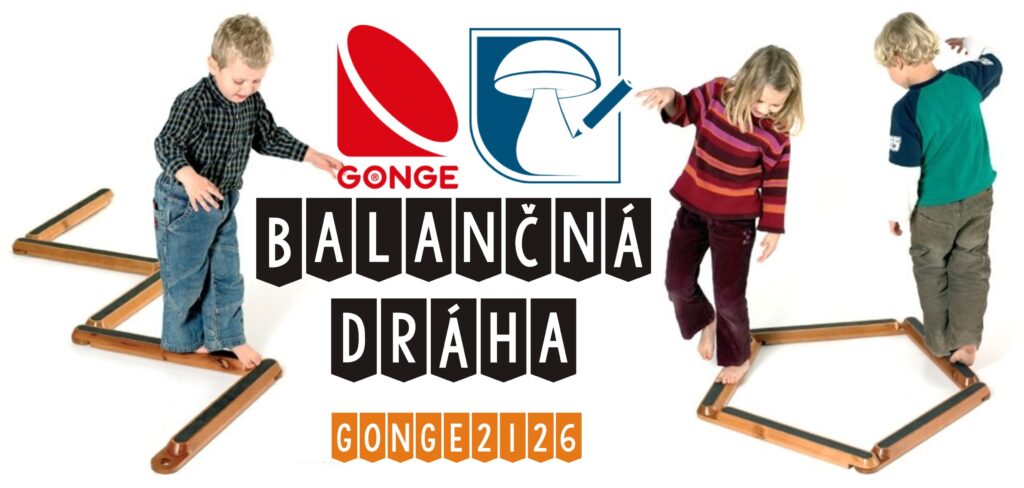 Balančná dráha – kladina pre najmenšie deti Balančná dráha - kladina pre najmenšie deti