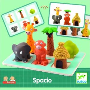 Djeco Eduludo Spacio - hra s priestorom pre predškolákov