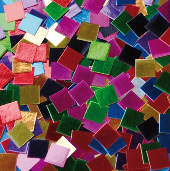 Playbox Školská papierová mozaika metalická, 10.000 ks