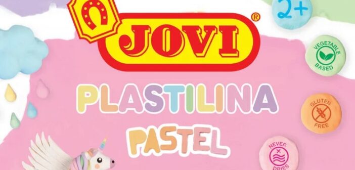 Školská sada Jovi Plastelína pastelová 30 x 50g, 6 farieb