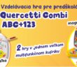 Vzdelávacia hra pre predškolákov Quercetti Combi ABC+123