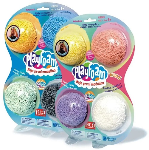 Penová plastelína PlayFoam – súprava penovej nešpinivej modelíny
