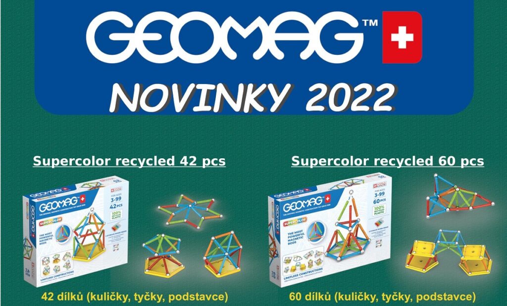 Novinky 2022, Geomag kreatívna magnetická stavebnica
