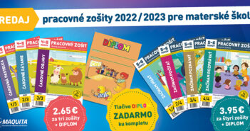 Predaj – pracovné zošity 2022-2023 pre materské školy Predaj – pracovné zošity 2022-2023 pre materské školy