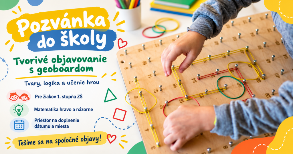 Geoboard pre deti pri hravom učení matematiky na 1. stupni ZŠ